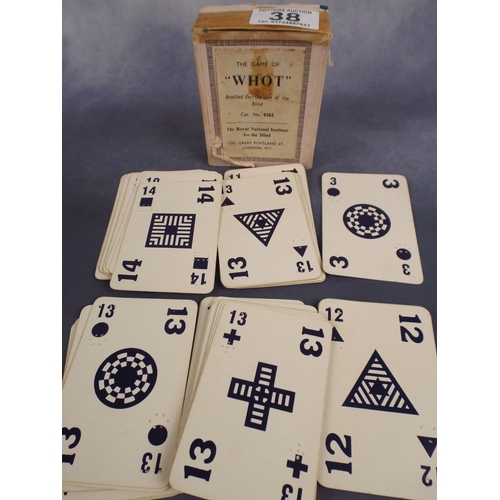 Braille Whot Cards