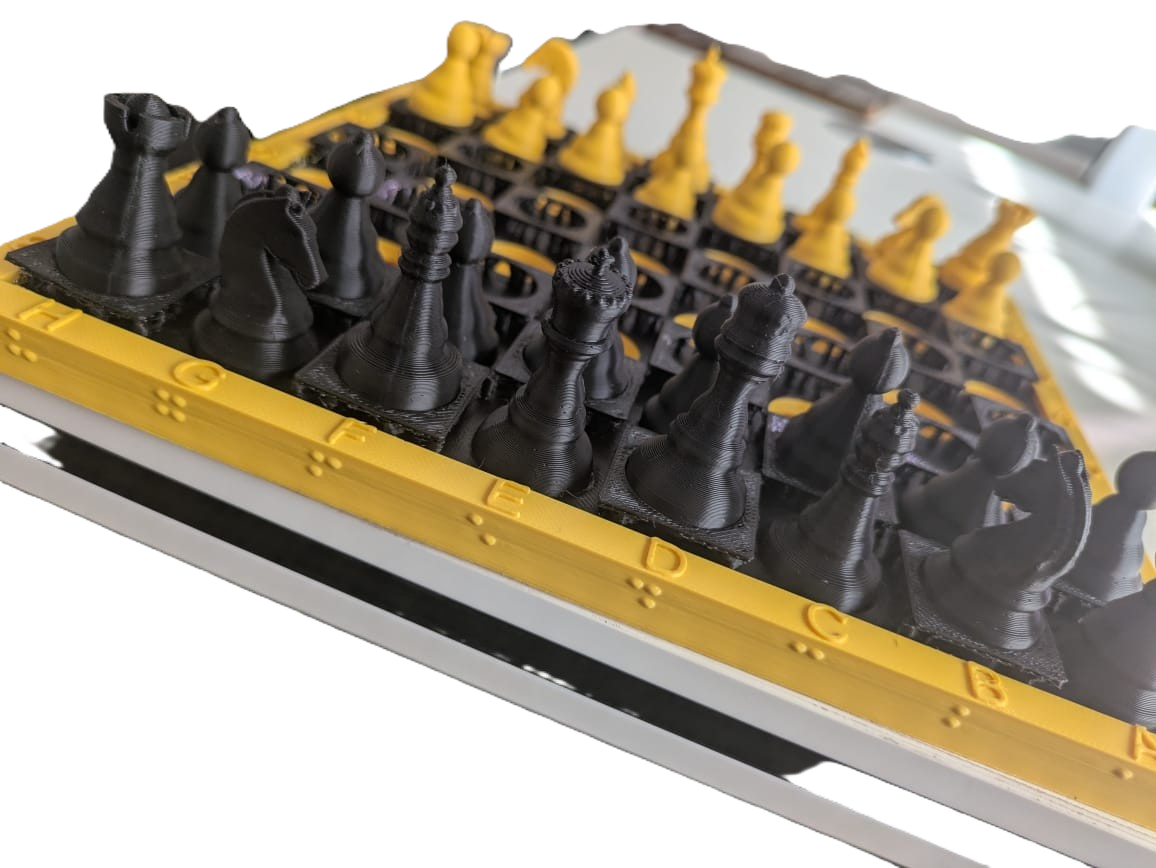 Tactile Chess Set